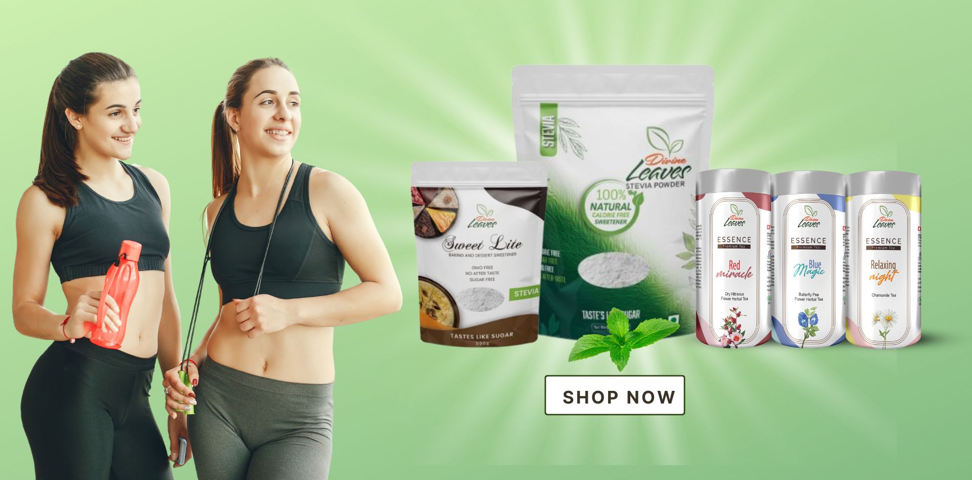 Divine Leaves Stevia Products and Essence HERBAL Tea and Other Herbal Products